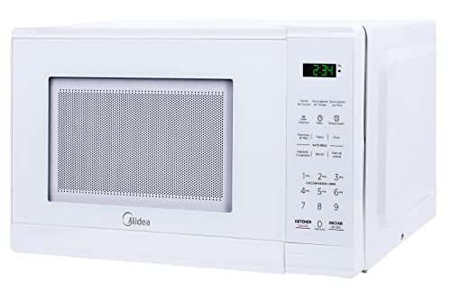 Midea Horno de Microoondas 0.7 Pies Cúbicos / 20 L Blanco Practia MMDF07S2WW