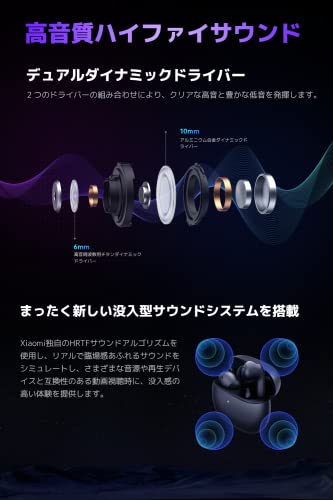 Xiaomi Audífonos Inalámbricos Redmi Buds 4 Pro Midnight Negro