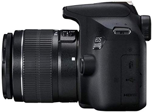EOS 2000D / Rebel T7 Cuerpo de cámara réflex digital con EF-S 18-55 mm