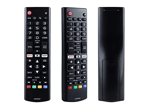 Control Remoto LG AKB75095315 AKB75095307 Reemplazo Universal Smart TV Netflix Amazon Magic Link LCD TV 43UJ6500 43UJ6560 49UJ6500 49UJ6560 55UJ6520 55UJ6540