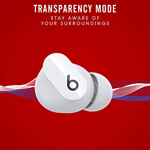 Beats Studio Buds - Auriculares inalámbricos con cancelación de ruido, color blanco (Reacondicionado)