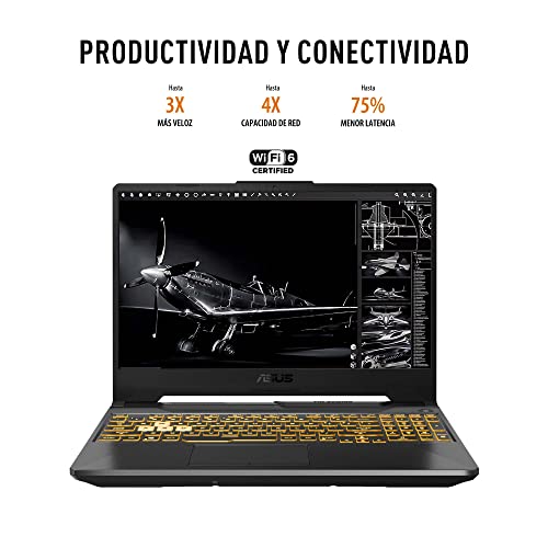 Asus Laptop Gamer TUF F15 / FX506HEB-HN145W / GeForce RTX 3050 Ti / Intel Core i5 11th Gen / 15.6 Pulg. / 512gb SSD / 8gb RAM / Gris (Reacondicionado)