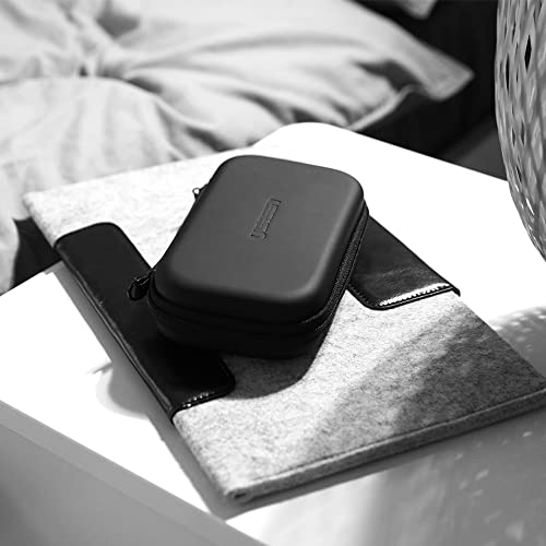 UGREEN Organizador Portátil, Bolsa para Disco Duro 2.5" Accesorios Electrónicos con Doble Capa Acolchada, Estuche para Viaje para Disco Duro Externo 2.5", Cables USB, Auriculares, Cargadores, Tarjetas