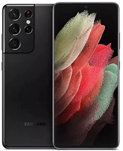 Samsung Galaxy S21 Ultra 5G - Versión de E.E.U.U., 128GB, Negro Fantasma (Reacondicionado)