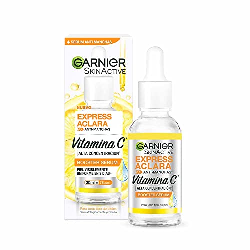 Garnier Skin Active Express Aclara Serum Anti Manchas con Vitamina C - 1 x 30 ml