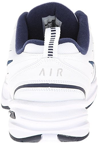 Nike Air Monarch IV-415445-102 Zapatillas de Deporte para Hombre, Color White/Metallic Silver, 10