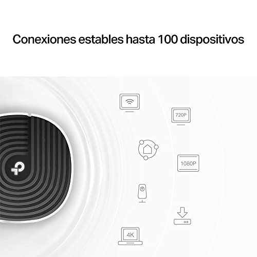 TP-Link Deco WiFi Mesh, Sistema WiFi de Malla para Todo el Hogar, AC1900, hasta 1300Mbps en 5GHz, 3*Gigabit, Compatible con Todos los Deco, Deco S7(3-Pack)