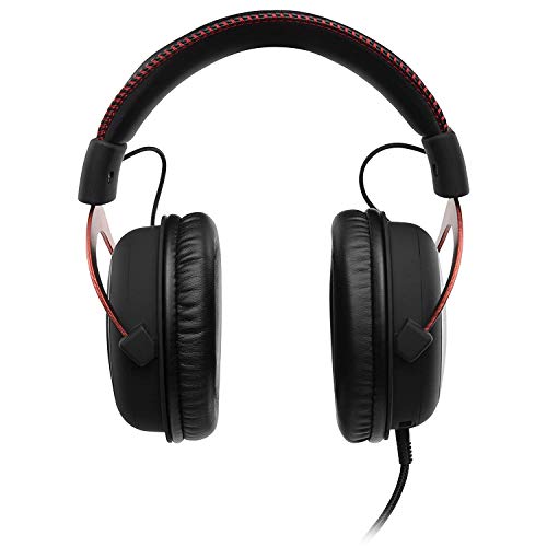 HyperX Cloud II - Auriculares para Juegos para PC, PS4 y Xbox One, Nintendo Switch - Rojo (KHX-HSCP-RD) (Reacondicionado)