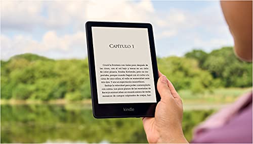 Kindle Paperwhite (16 GB)  Ahora con una pantalla de 6,8 y luz cálida  ajustable, con publicidad : : Dispositivos  y accesorios