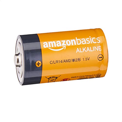 Amazon Basics - Paquete de 4 pilas alcalinas multiusos, 5 años de vida útil, paquete de valor fácil de abrir
