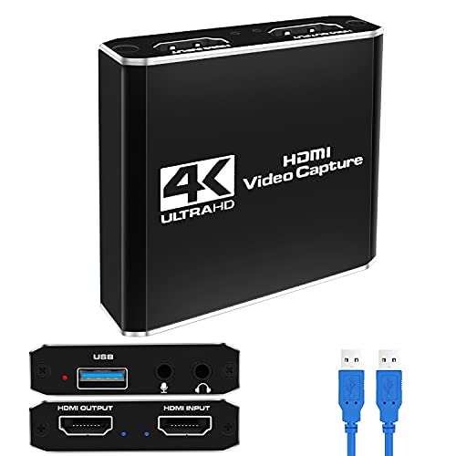 Capturadora video HDMI 1080p 3.0 USB - Con cable