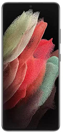 Samsung Galaxy S21 Ultra 5G - Versión de E.E.U.U., 128GB, Negro Fantasma (Reacondicionado)