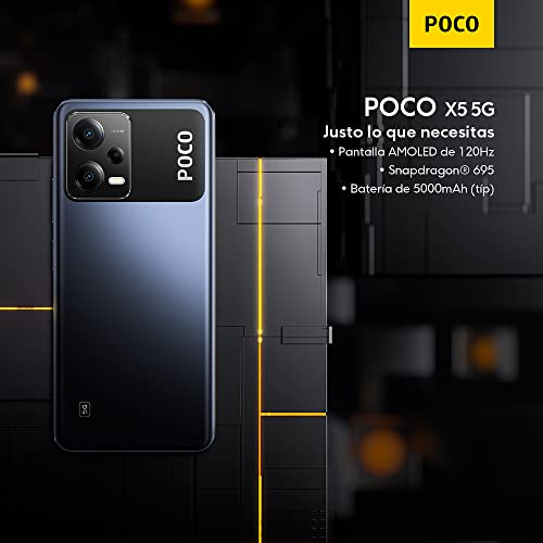 Xiaomi Celular Poco X5 5G Black 8GB RAM 256GB ROM