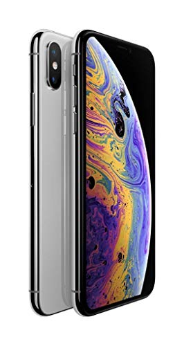 Apple iPhone XS, 256GB, Silver - Fully Unlocked (Reacondicionado)