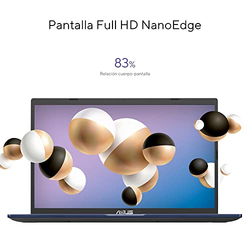 Asus Laptop 15.6" FHD, Core i3, 8GB en RAM, 256 SSD, Windows 11. Blue (Reacondicionado)