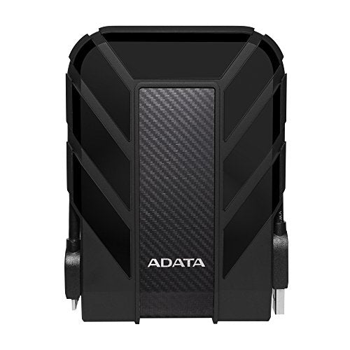 ADATA Disco Duro Externo HDD HD710P, 2 TB,Resistente a golpes,agua y polvo, certificación grado militar, Color Negro
