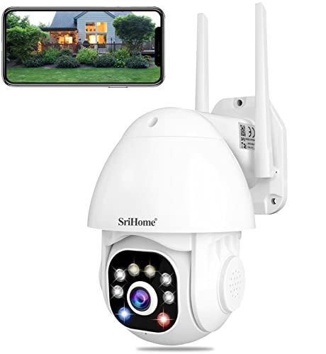 Camara de Seguridad 2304x1296P Full HD,3MP Camara IP WiFi Inalámbrica para  Exterior/Interior,Cámara de Vigilancia Impermeable IP66,Audio