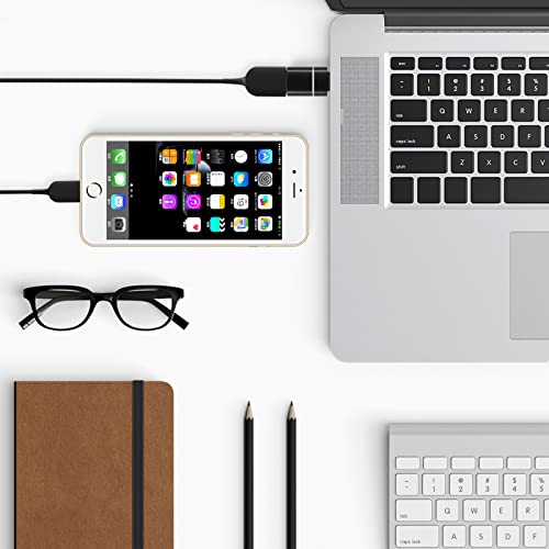 HEEDU Adaptador USB C a USB 3.0, Adaptador USB C(2 Piezas), Función de OTG, Compatible Dispositivos con USB Tipo C,Compatibilidad Universal para Celular, PC y Laptop, Tecnología Plug & Play y Alta Velocidad, Datos y Carga