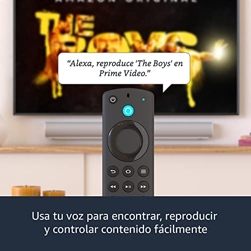 Fire TV Stick con control remoto por voz Alexa (incluye control de TV), Dispositivo de streaming HD, edición 2021