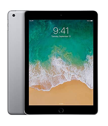 Apple iPad 9.7 Pulgadas Retina Display con WiFi, 32GB, Touch ID, Modo 2017, Gris Espacial (renovado)