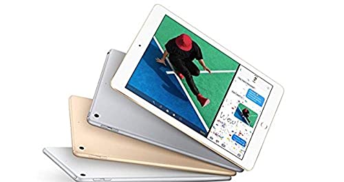 Apple iPad 9.7in with WiFi, 32GB 2017 Newest Model- Gold (Gold)(Reacondicionado)
