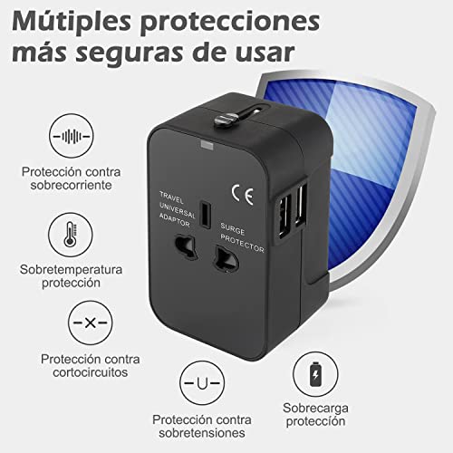 Adaptador de Corriente UK - Europa