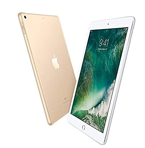 Apple iPad 9.7in with WiFi, 32GB 2017 Newest Model- Gold (Gold)(Reacondicionado)
