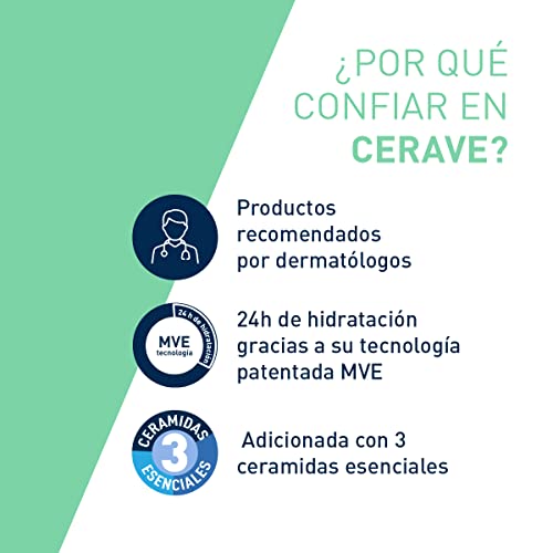 CeraVe Gel Limpiador Espumoso Diario para Piel Mixta, Grasa o con Acné 236ml