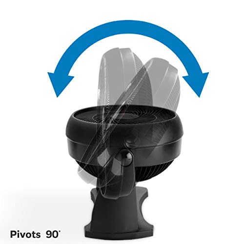Honeywell HT-900 TurboForce - Ventilador de circulación de aire, color negro, tamaño pequeño