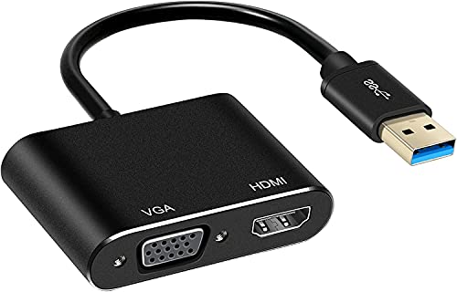 CONVERTIDOR VIDEO USB A HDMI PC A TV MONITOR ADAPTADOR FULL HD USB