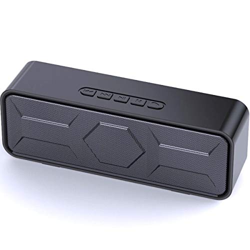 Bocina Bluetooth Portátil, Bluetooth 5.0 Altavoz Inalámbrico Impermeable  con Sonido Estéreo HD, Bajos Profundos,Reproducción Manos Libres, 3.5mm