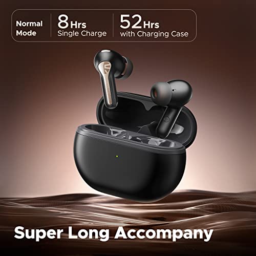 SoundPEATS Audífonos Inalámbricos Bluetooth 5.3 Capsule3 Pro, Hi-Res Audio con LDAC Cancelación de Ruido Activa Híbrida 6 Micrófonos para Llamada Modo de Transparencia Modo de Juego