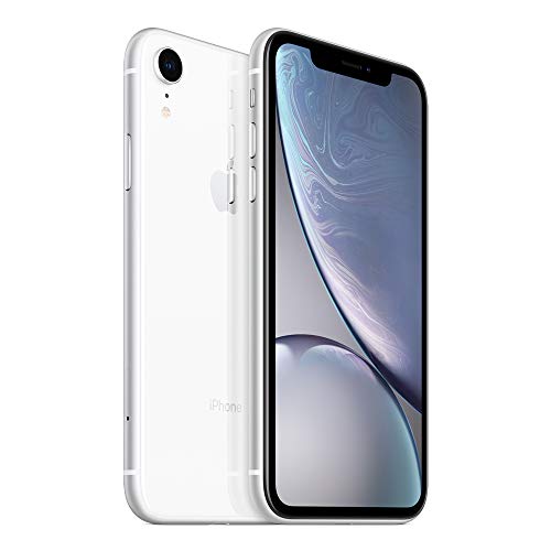 Apple iPhone XR, 64 GB, Blanco, Desbloqueado (Reacondicionado)