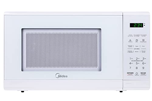Midea Horno de Microoondas 0.7 Pies Cúbicos / 20 L Blanco Practia MMDF07S2WW