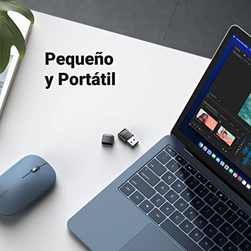 UGREEN USB Adaptador Bluetooth 5.3, Adaptador USB Bluetooth 5.3 para PC, Dongle Bluetooth Inalámbrico, Plug y Play para Windows 11/10/8.1 Auricular Ratón Teclado Impresora Altavoz Xbox PS5