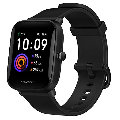 Amazfit Bip U, Smartwatch con Autonomía de 9 días, Pantalla LCD, 60 Mo