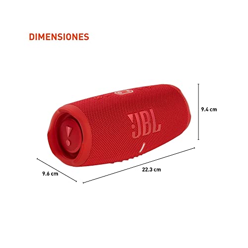 JBL Bocina Portátil Charge 5 Bluetooth Rojo