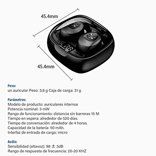 SEASKY Audífonos Inalámbricos de Diadema，Auriculares Bluetooth, Auricu