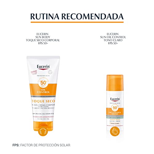 Eucerin Protector solar facial efecto mate toque seco Oil Control, , 50 ml
