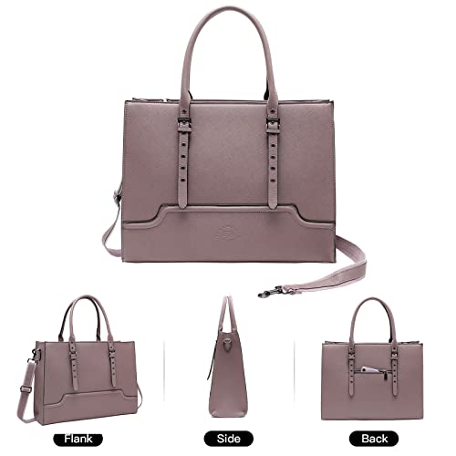 EaseGave - Classic para Mujer, 15.6-in Purple, 15.6-Inch