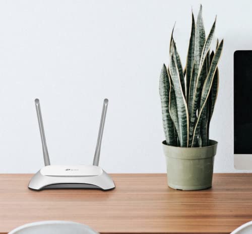 TP-Link TL-WR840N Router WiFi, 2.4 GHz N 300Mbps, Multimodo, Router / Repetidor / WISP / Punto de Acceso, 2 antenas externas