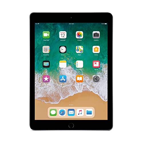 Apple iPad 9.7 Pulgadas Retina Display con WiFi, 32GB, Touch ID, Modo 2017, Gris Espacial (renovado)