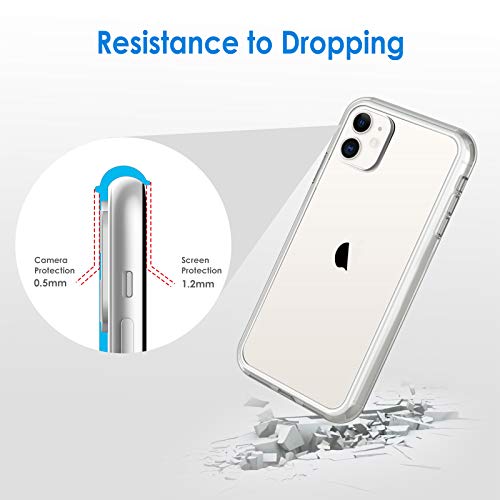 JETech Funda para iPhone 11 (2019) 6,1", Anti-Amarillo Anti-Choques y Anti-Arañazos (HD Clara)