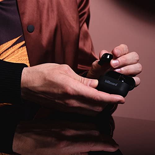 Billboard Audífonos Inalámbricos Earbuds Soul Track, Micrófono Incorporado para Llamadas, Base Recargable, Resitente A Salpicaduras, Asistente De Voz, Batería De hasta 36 Horas De Duración