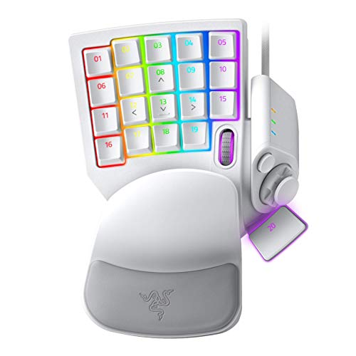 Razer Tartarus Pro Gaming Keypad: Mercury White