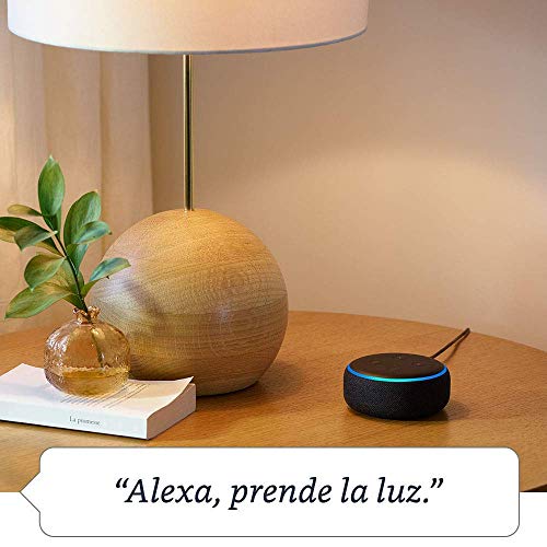 Echo Dot (3ra generación) - Bocina inteligente con Alexa, negro