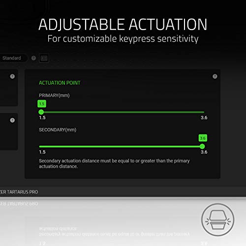 Razer Tartarus Pro Gaming Keypad: Mercury White