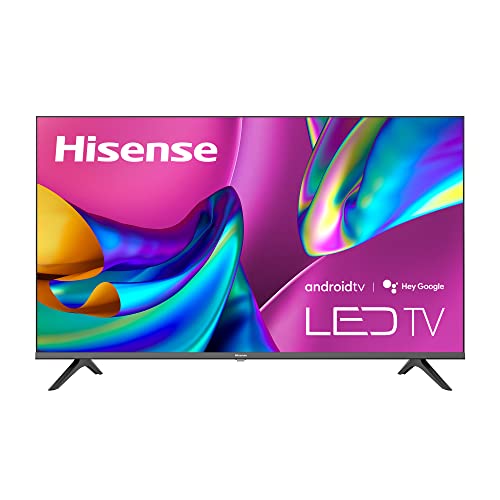 Hisense Serie A4 40 Pulgadas Clase FHD Smart Android TV con DTS Virtual X, Modos de Juego y Deportes, Chromecast Integrado, compatibilidad con Alexa (40A4H, Nuevo Modelo 2022)