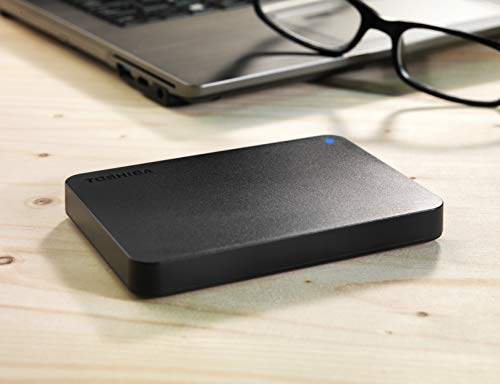 Toshiba Disco Duro Externo Portátil Canvio Basics 4TB 2.5" USB 3.1, Negro
