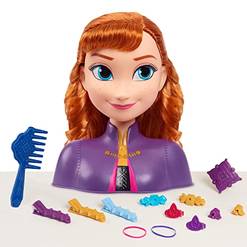 Ruz Juguete Muñeca Cabeza para Peinados Disney Frozen Anna